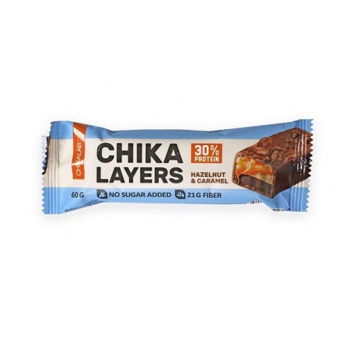 Протеиновый батончик Chika Layers Hazelnut Caramel Протеиновый батончик Chika Layers Hazelnut Caramel