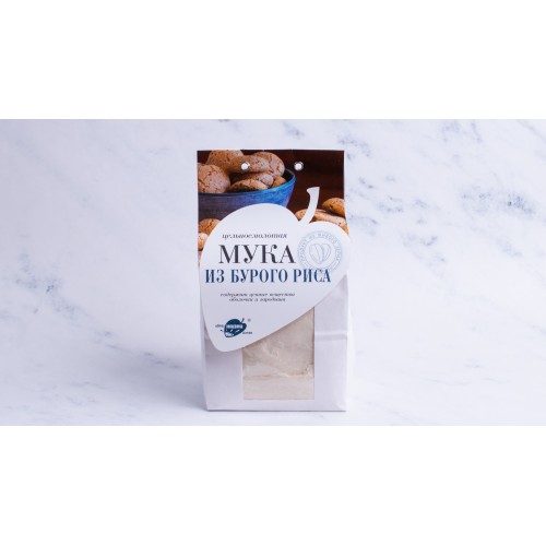 Qəhvəyi düyü unu