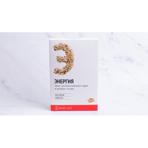 Taxıl qarışığı "Enerji" (qəhvəyi düyü, yonca)