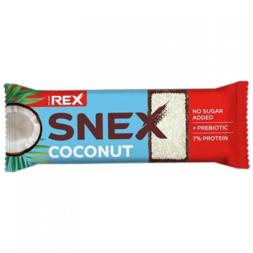Протеиновые батончики без сахара SNEX кокос 40 гр Протеиновые батончики без сахара SNEX кокос 40 гр