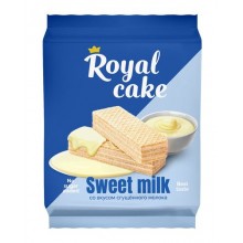 Royal Cake qatılaşdırılmış süd ətirli vafli